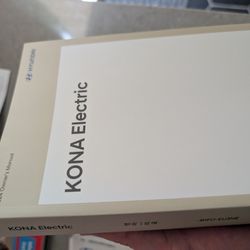 User's Manual - 2024 Hyundai Kona EV