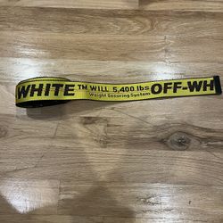 Off White Utility Belt 