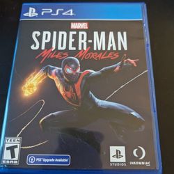 Spiderman Miles Morales For PS4