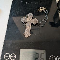 Sterling Silver Cross Necklace