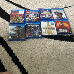 Bundle Of PS4 Games 