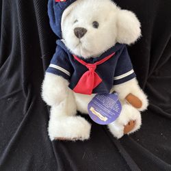 Pickford Bears Brass Button Plush Taylor Teddy Bear from 1996