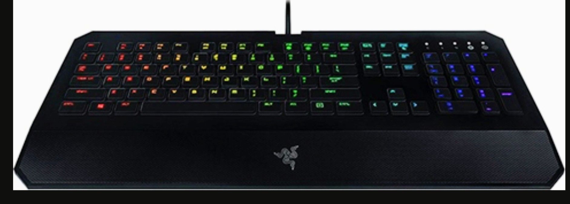 RAZER: RGB LIT GAMING KEYBOARD