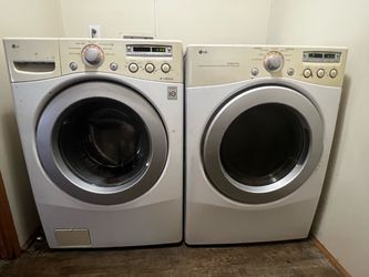 LG washer and dryer
