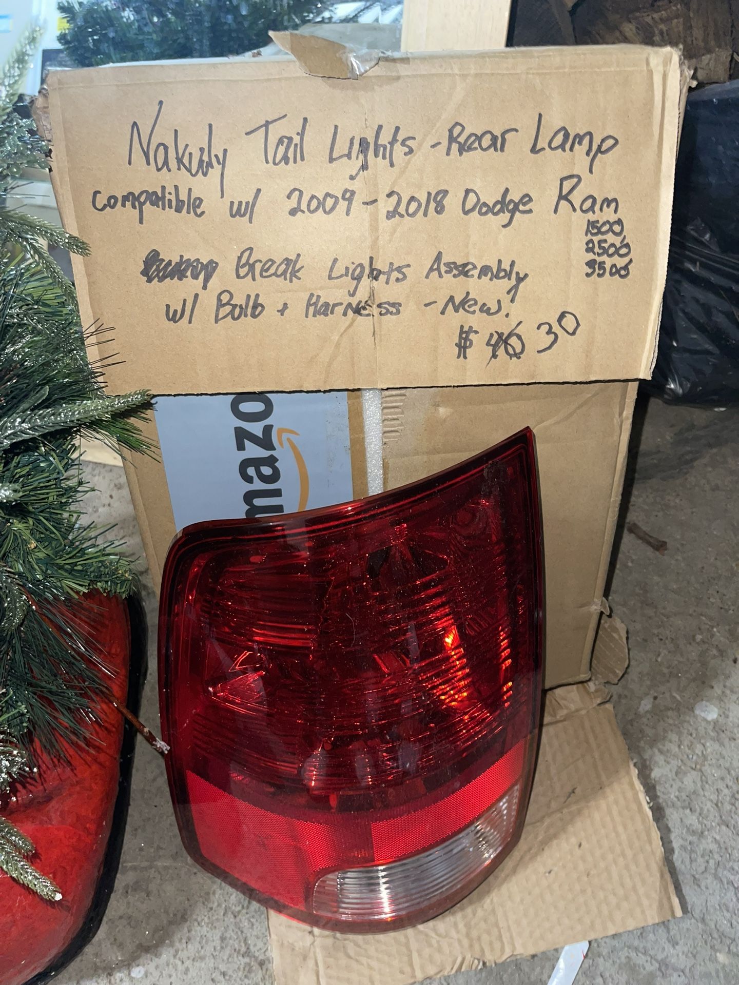 Left Side Tail Light For 2009-2018 Dodge Ram