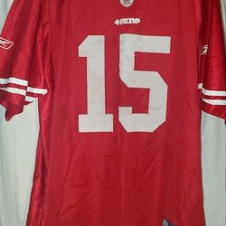 Men's NFL 49rs CRABTREE #15 Jersey Size XL Length+2 
