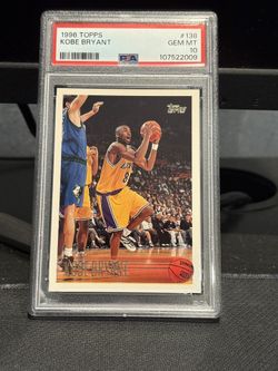 Kobe Bryant Topps RC