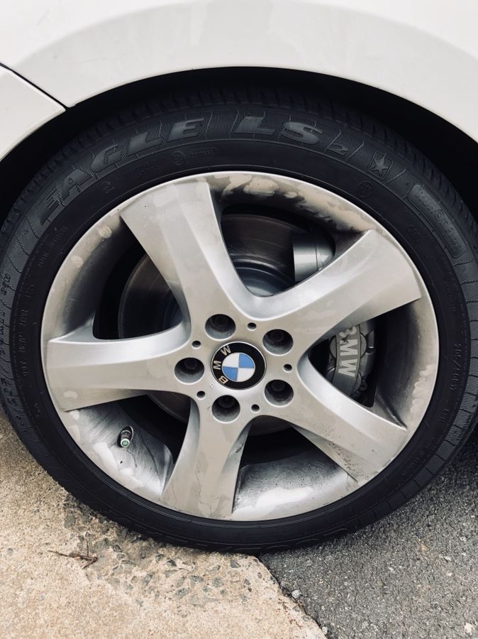 BMW OEM RIMS and includes TPMS 17”