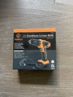 Cordless Drill