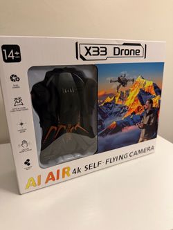 X33 Drone AI Air 4K Self-Flying Camera