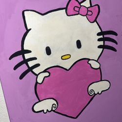 Hello Kitty Painting 