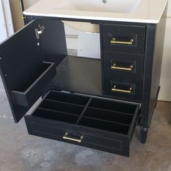Gabinete Y Sink Para Bano