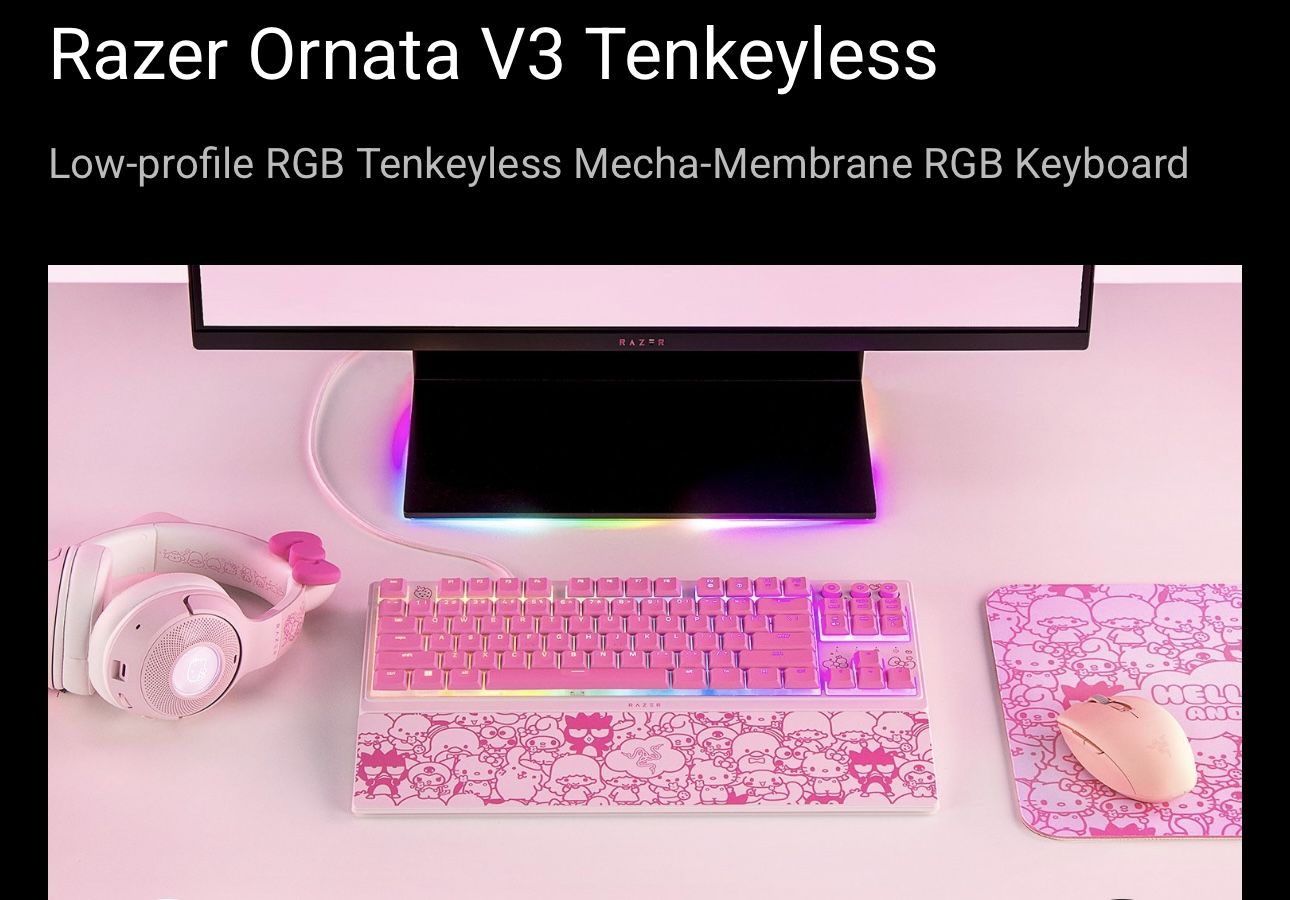 Razer Ornata V3 Tenkeyless (Keyboard)