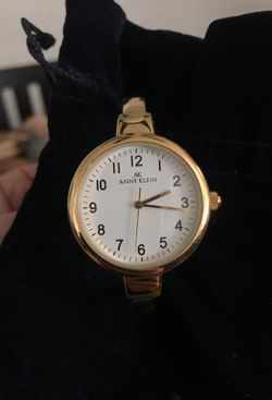Anne Klein gold watch bracelet