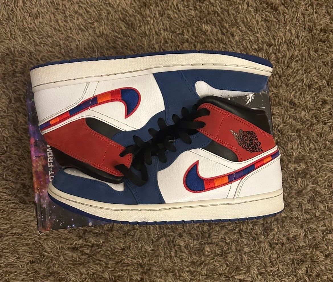 Jordan 1 Multicolor Swoosh