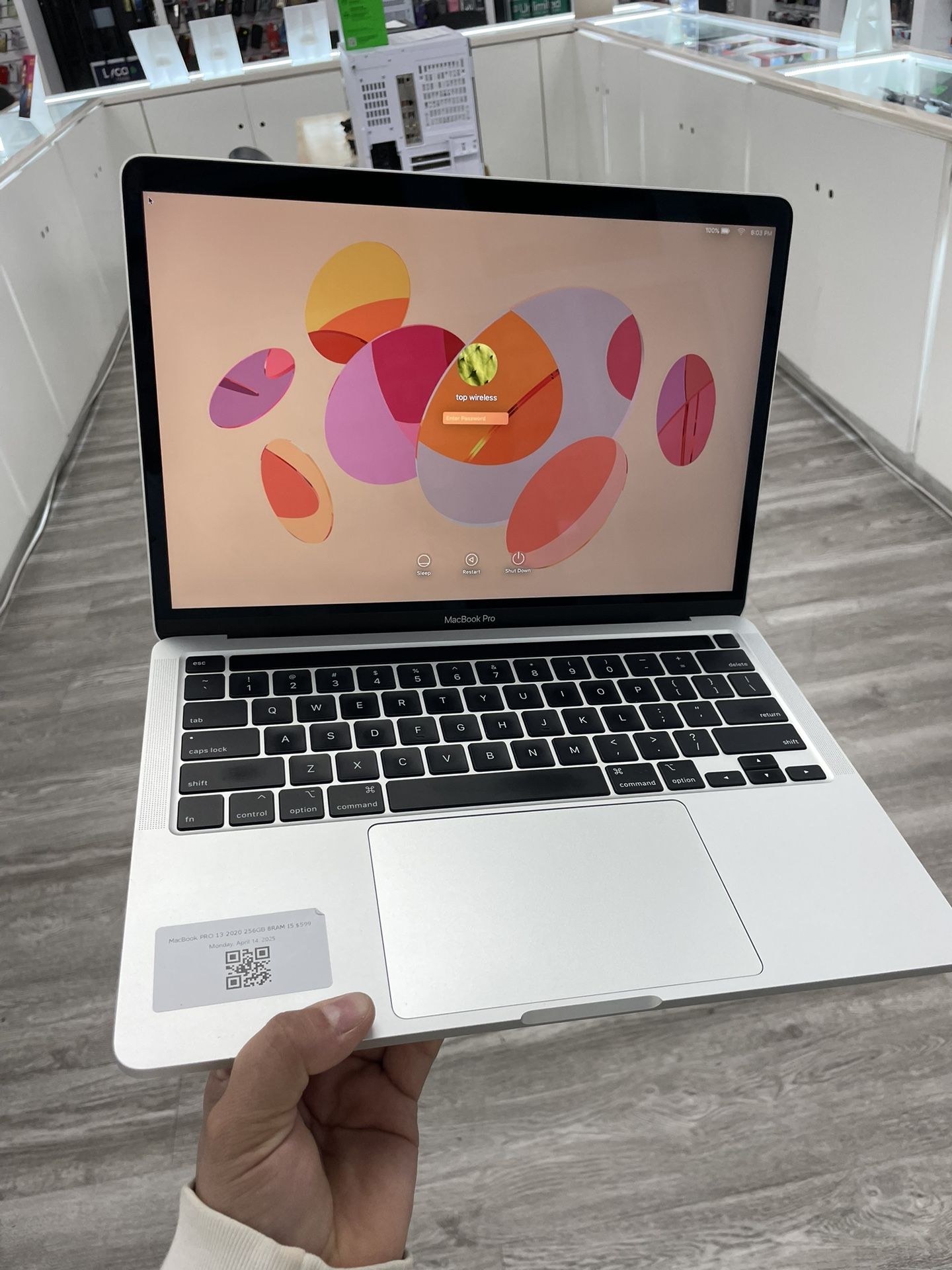 MacBook Pro 13 Inch 2020 256gb 8gb Ram 
