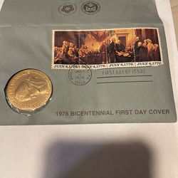 1976 Bicentennial Medal Thomas Jefferson 