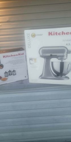 Kitchen aide and all.the attachments  brand new