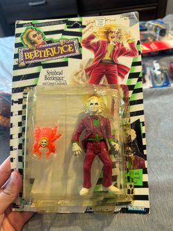 Kenner Beetlejuice Spinhead Action Figure MOC