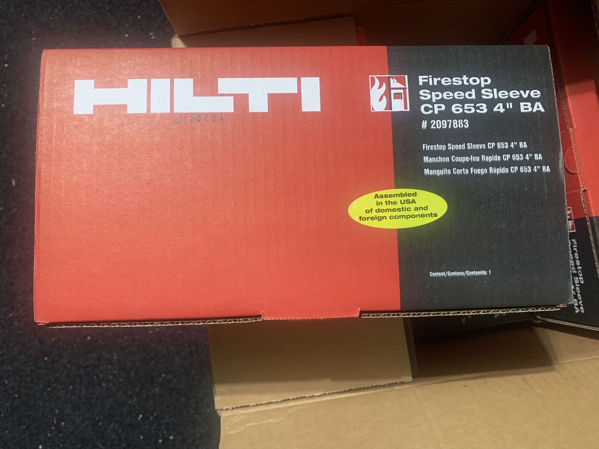 HILTI FIRE SLEEVE