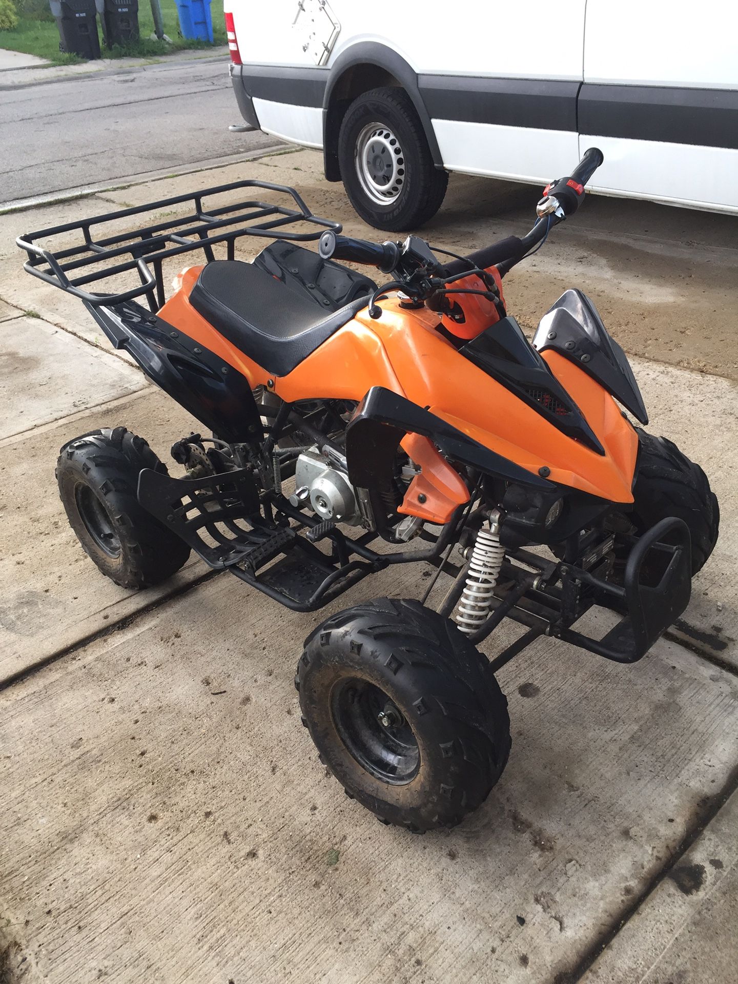 110cc 4 wheeler with reverse