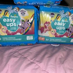 EASY UPS PAMPERS 3T-4T
