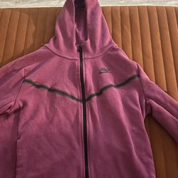 Zip Up Nike Tech Purple With Zip Up Pocket On The Left Arm Brand New Never Used
