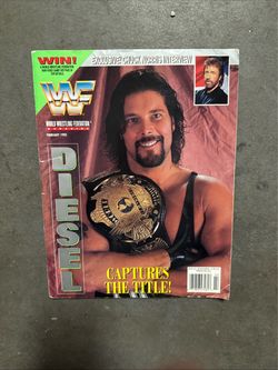 WWF Magazine February 1995 Diesel Cover