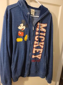Disney Store Authentic Mickey Men's Large Hoodie