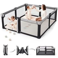 Sweeby Extra Large Baby Playpen – 59" x 59"