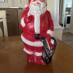 Vintage Santa Claus Decoration - did you have one of these when growing up?! 