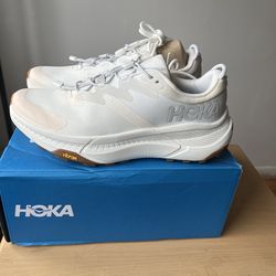 Hoka Transport White/White 9M