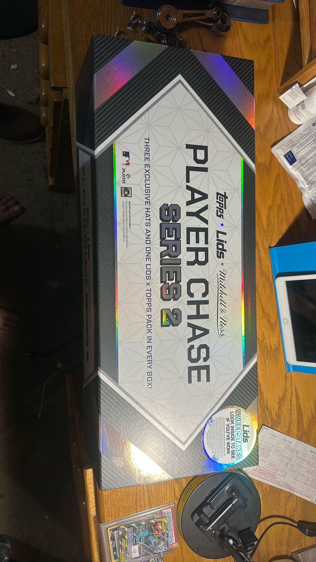 Player Chase Lids Topps