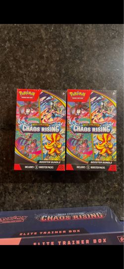 Pokémon TCG: Mega Evolution—Chaos Rising Booster Bundles