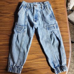 Vintage Gitano Boys Acid Wash Baby Jogger Jeans 3T