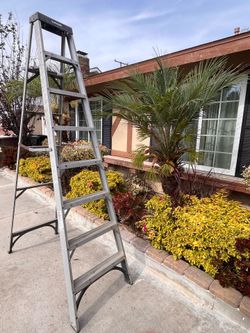 ‼️Aluminum A-frame  LADDER in used, working condition. ‼️ PLEASE, CHECK MY OTHER LISTINGS AND FOLLOW