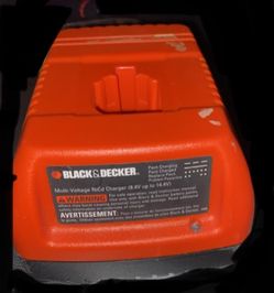 Black & Decker battery charger 8.4v to 14.4 