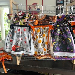 Halloween kitchen towel