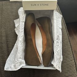 Sun & Stone Women's Eliana Ballet Flats