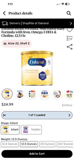 Enfamil  Formula