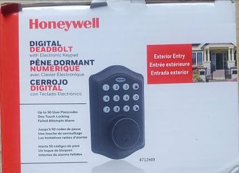 ☘️..keyless door lock Honeywell