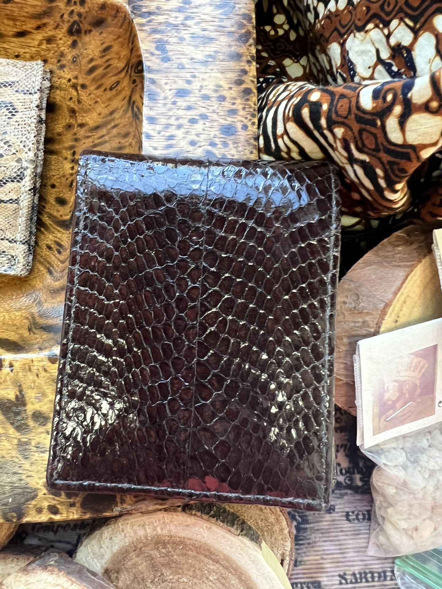Cobra Skin Wallet Hand Made 