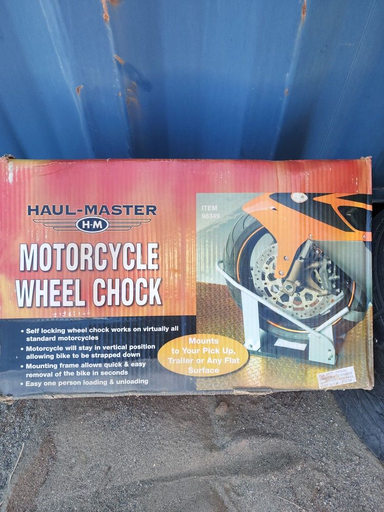 Haul Master Motorcycle Wheel Chock
