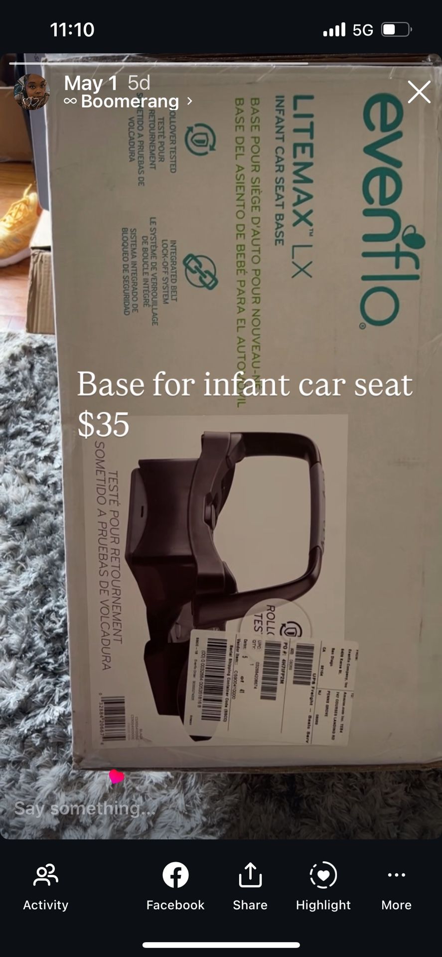 Car Seat Base