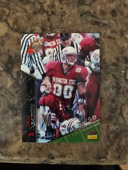 1995 Signature Rookies Chad Eaton Autographed Card