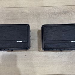 Bose 151 Environmental Speakers Pair Black Indoor Outdoor Weatherproof Tested