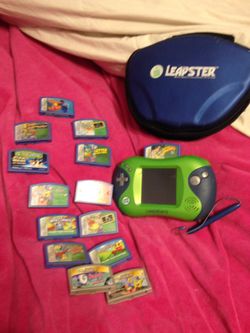 Leapster2 and games comes with case