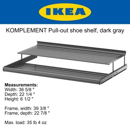 Ikea pull 2024 out shoe shelves
