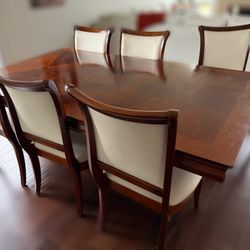 Dinning Room Set with 6 Chairs 