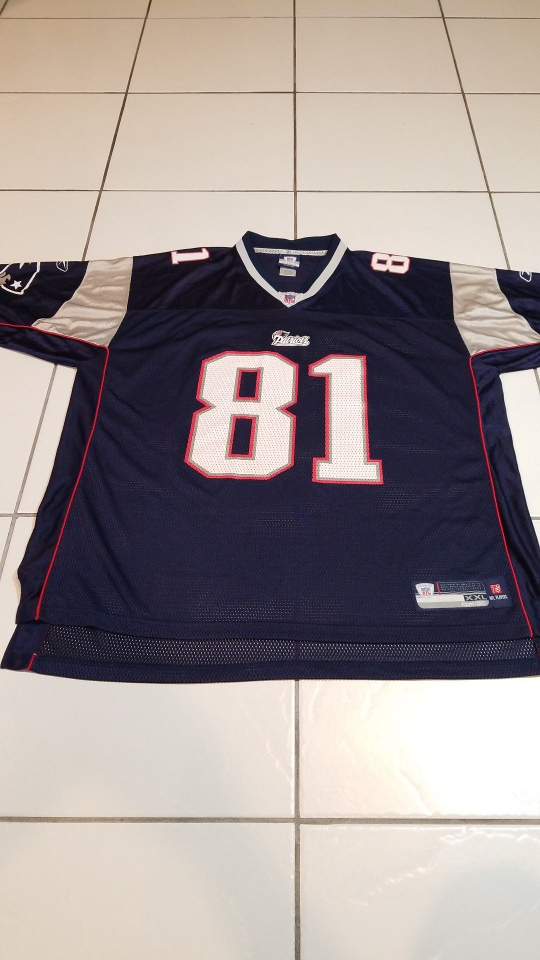 New England Patriots Randy Moss #81 NFL Jersey Size XXL